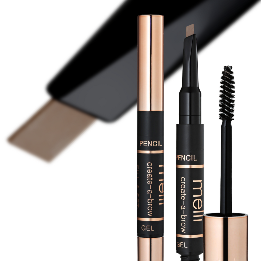 TWIN PACK Create- a - Brow Pencil & Gel kit - TAUPE