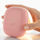 PREORDER -Blushing Peach Glowlux Lumi Compact Hand held Makeup Mirror Early Nov Shipment