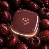 NEW Burgundy GLOSS Twin Pack 7X /10X Magnification Glowlux Lumi Compact Hand-held Mirror
