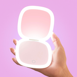 PREORDER -Orchid Glowlux Lumi Compact Hand held Makeup Mirror Early Nov Shipment