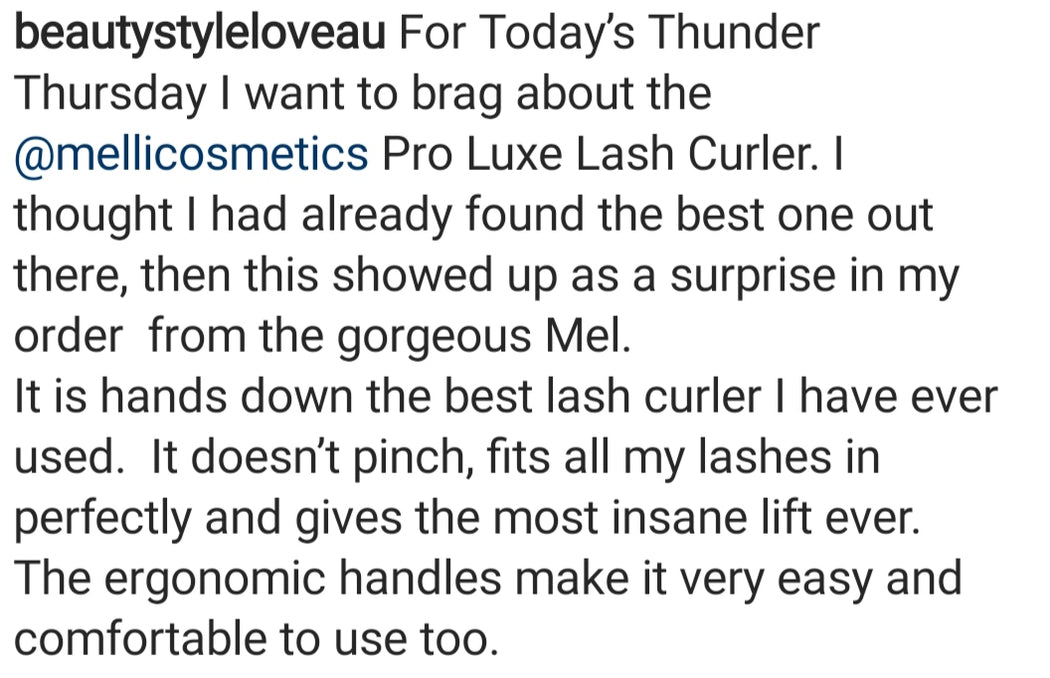 Pro Luxe Lash Curler